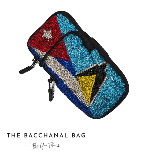 Custom Rhinestone Bacchanal Bag