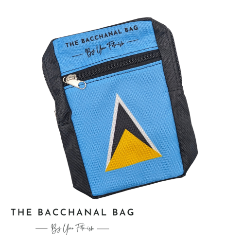 FLAG ON THE PLAY- Thigh Bag St. Lucia